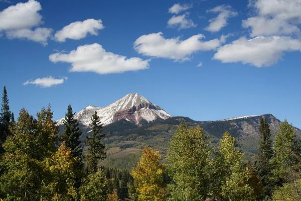 Engineer Mountain along the San Juan Skyway
