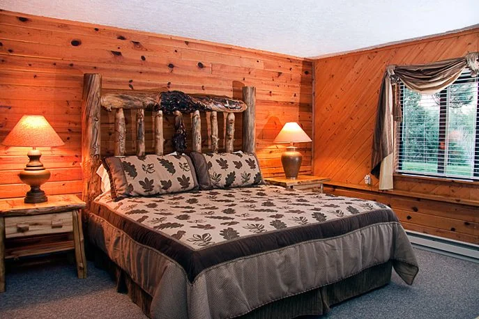 Aspen Room with rustic aspen furniture